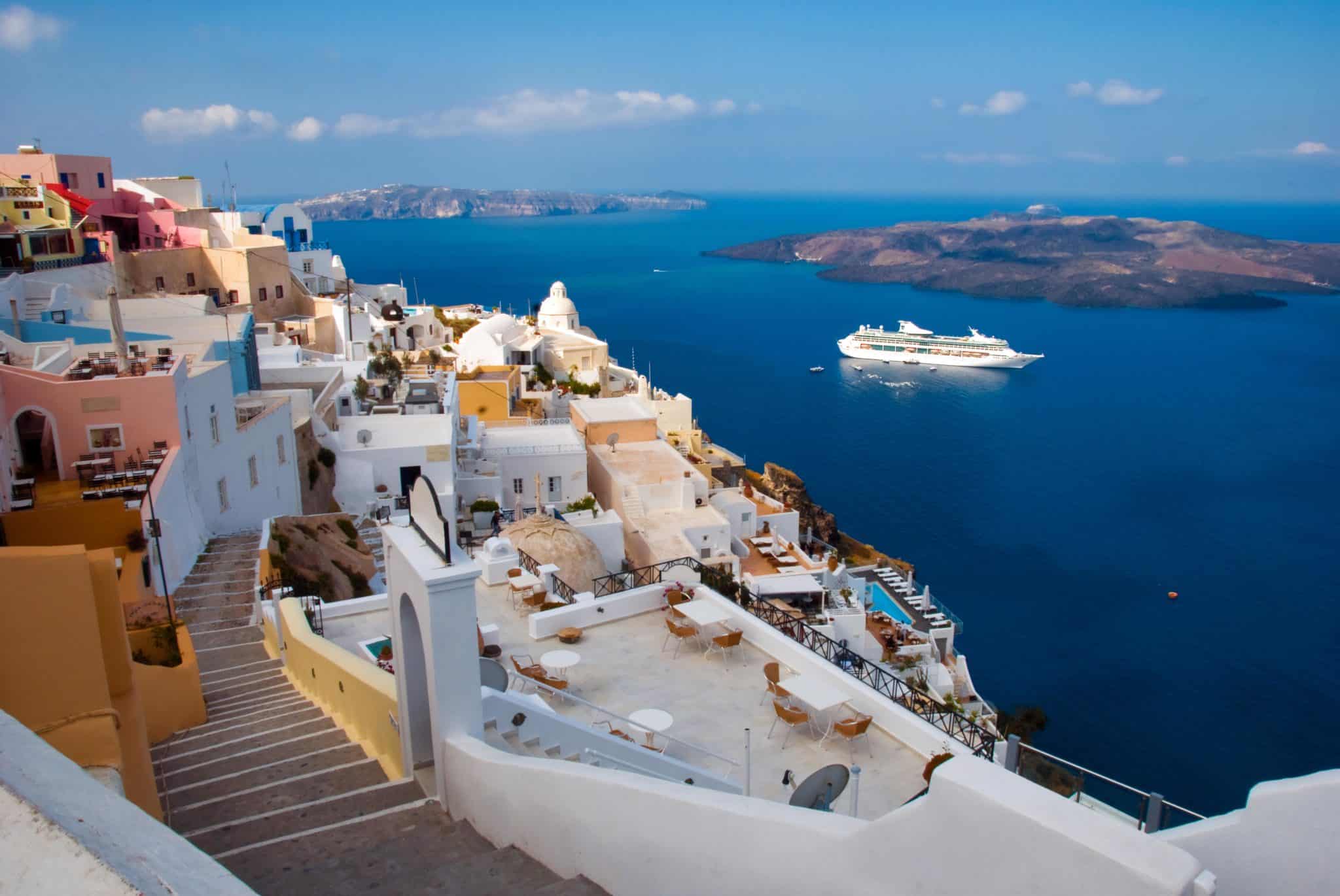 Athènes · Mykonos · Santorin, Grèce
